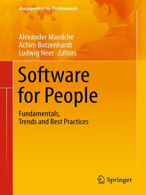 cover image of Software for People